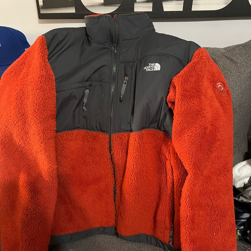 Black and red north face Denali summit series
